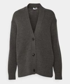 CLOSED Boxy Gilet Dark Nickel Femme - Gilet Femme Élégant et Confortable -Promos CLOSED Magasin 55799713c27c4322a92fa5e305d5c092