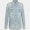 Chemise Homme CLOSED WESTERN - Bleu Clair - Détente et Style