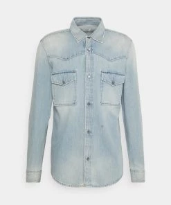 Chemise Homme CLOSED WESTERN - Bleu Clair - Détente et Style