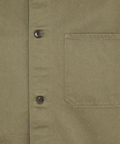 CLOSED Homme ATELIER JACKET Veste Légère Pale Khaki - Veste légère pour homme -Promos CLOSED Magasin 57eec826b52746369ab64fabd1a10604