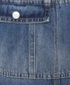 CLOSED DUNGAREE Salopette Mid Blue Femme - Pantalon Salopette Décontracté -Promos CLOSED Magasin 59292dc58a8a4f08b84df7943109f7dd
