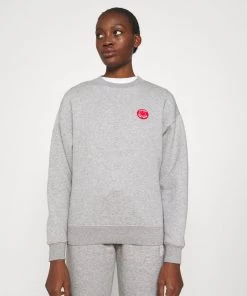 CLOSED Femme Sweatshirt Gris Heather Melange - Confort et Style Urbain