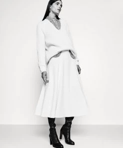 CLOSED Femme PAOLA Jupe Trapèze Ivory - Jupe Élégante et Confortable -Promos CLOSED Magasin 5b2c71b3ca844422bdba4185fde6f6c1