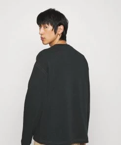 CLOSED Homme Sweatshirt à Col Rond Sacramento Green - Sweat-Shirt Décontracté -Promos CLOSED Magasin 60542fb27c0a4e2f8043039b07f2672c