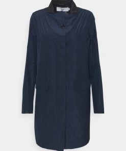 CLOSED PURE PORI CLASSIC COAT - Manteau Classique Dark Night pour Femme -Promos CLOSED Magasin 61590b314eca44a093290fa646ad801a