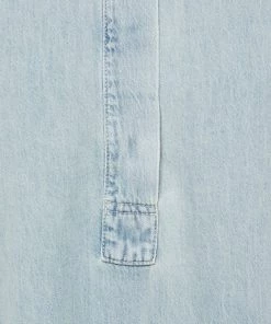 Robe en jean CLOSED Femme TUNIC DRESS - Bleu moyen -Promos CLOSED Magasin 67e07550c91c4608843220b3383f2195