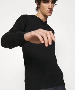 CLOSED Homme Sweat à Capuche Noir - Sweat à Capuche Haut de Gamme -Promos CLOSED Magasin 6a641ac0f2874c8bad539c766d762f4c