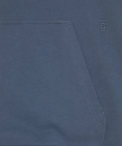 CLOSED Homme Sweatshirt Bleu Ardoise - Sweat à capuche pour hommes -Promos CLOSED Magasin 6e9b3eeefd0548d688c0fe43520a891e