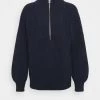 Pullover ZIP TROYER Dark Night Femme - CLOSED -Promos CLOSED Magasin 6f1a2e6e4f2d487a868569768e647113