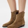 CLOSED Femme Santiags Green Umber - Bottines Moto Élégantes -Promos CLOSED Magasin 70df670ec36b44999fc41a5335c5919b