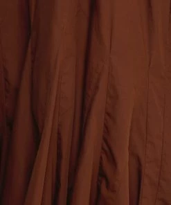 Robe d'été CLOSED Femme GODET DRESS - Robe De Jour Brazil Nut -Promos CLOSED Magasin 71470d67c9604ed0949fc959f2545d62