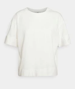 CLOSED Femme T-Shirt Basique Blanc - T-shirt Femme Élégant et Confortable -Promos CLOSED Magasin 741ab9a90ee14e2686f624007009e352