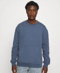 CLOSED Homme Sweatshirt Bleu Ardoise - Sweat à capuche pour hommes