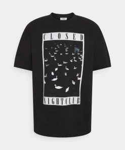 T-Shirt Imprimé Noir Homme CLOSED - Style Urbain et Confortable -Promos CLOSED Magasin 75f2f320b826442a9ecf0a8abd0c810d