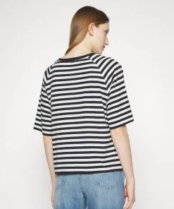CLOSED T-shirt Femme à Rayures Raglan Imprimé Noir | Vêtements Élégants -Promos CLOSED Magasin 779ceb2f5bc34a27b71f3529c0a1409c