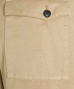 CLOSED IVO Pantalon Classique Camel Femme - Pantalon Taille Haute Élégant -Promos CLOSED Magasin 7816ae767f1644639cf5d95036904eec