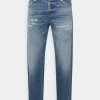 CLOSED Jeans Fuselé Homme - Slim Fit - Bleu Moyen -Promos CLOSED Magasin 79ff64826da34d6d928dff82cafbc783