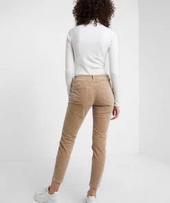 CLOSED Femme BAKER Jean Slim Burlywood - Jean Slim Taille Haute pour Femme -Promos CLOSED Magasin 7a493eda8f4445db86504593de1b7d67