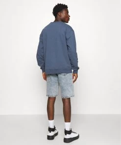 CLOSED Homme Sweatshirt Bleu Ardoise - Sweat à capuche pour hommes -Promos CLOSED Magasin 7af292a6b3484c089acfa515c03c55f6