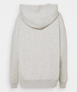 CLOSED Femme Sweatshirt à Capuche avec Logo Blanc sur la Poitrine - Gris -Promos CLOSED Magasin 80cbe89e6c2646fb834ee8953a5c4ee6