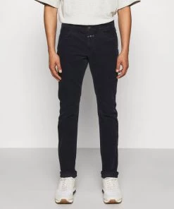 CLOSED Homme UNITY SLIM Pantalon Classique Dark Night - Pantalon Slim Homme Élégant