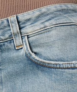 CLOSED BAKER Jean Slim Mid Blue Femme - Jean Slim Taille Haute pour Femme -Promos CLOSED Magasin 86460406d9aa471d9041afae59d9290c