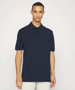 CLOSED Homme ESSENTIAL Polo Noir Bleu Marine - Polo Haut de Gamme