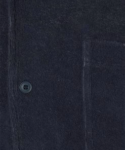 CLOSED Homme Chemise en Éponge Indigo Ash - Vêtements Détente -Promos CLOSED Magasin 880f71d6551e47f39c0da8335309d2d1