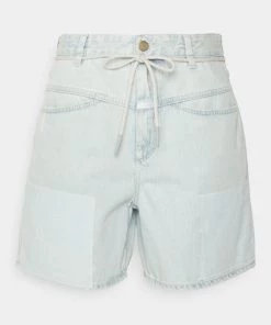 CLOSED AIRI Short En Jean Light Blue Femme - Jean Court Décontracté