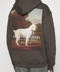 CLOSED Sweat à Capuche Poodle Dark Lava pour Homme - Confort et Style -Promos CLOSED Magasin 901755ad1efc42a087d2c81297e96895