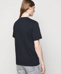 CLOSED Homme T-Shirt Col Rond Basique Dark Night - T-Shirt Basique pour Homme -Promos CLOSED Magasin 918d4926505d4b1f92df8e708d3330ed