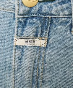 CLOSED SHEMMETT Minijupe Mid Blue Femme - Mini jupe élégante en denim -Promos CLOSED Magasin 927bc736b06643ca8a73f3b98dd9e281
