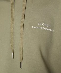 CLOSED HOODIE Sweat à Capuche Dried Basil Femme - Sweats à Capuche Élégants -Promos CLOSED Magasin 9471e443d762492fb29c118bb8588667