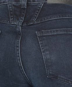 CLOSED Jean Slim Femme Pedal Pusher Bleu/Noir - Taille Haute -Promos CLOSED Magasin 94fcea2540be41e8b8258134f1759934