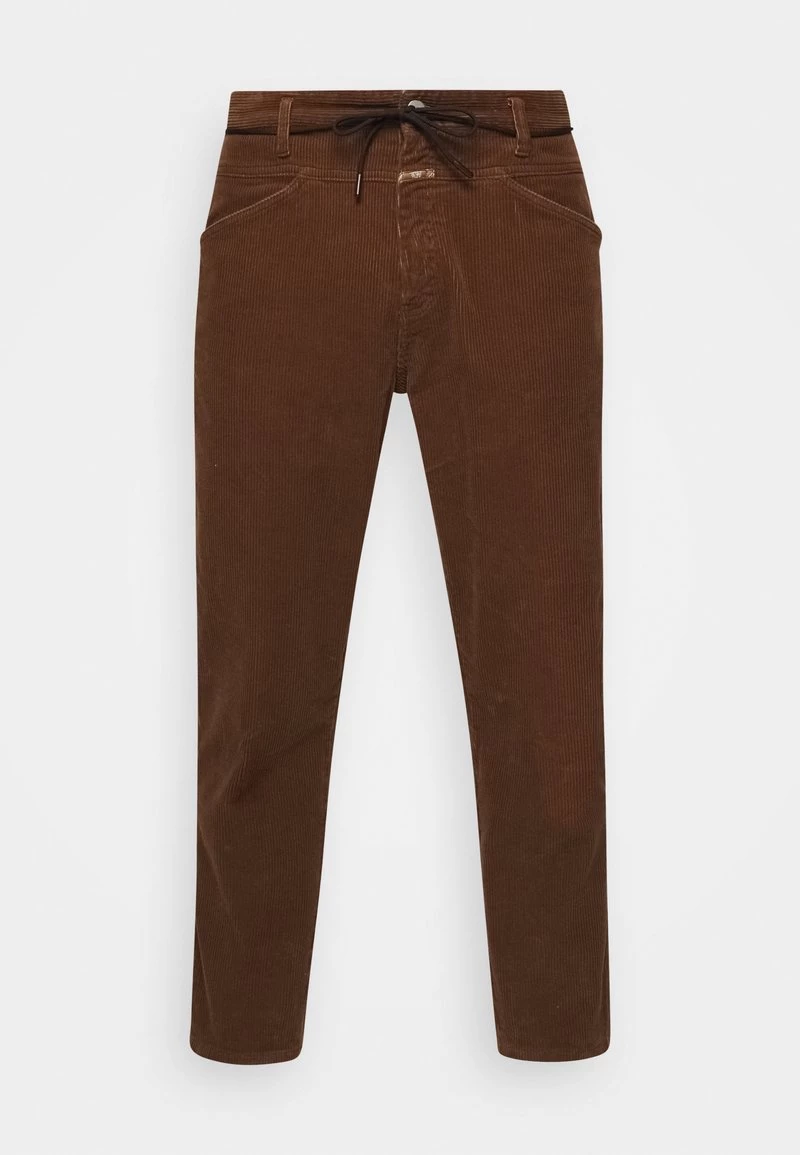 Pantalon Classique Tapered Homme CLOSED X LENT - Chocolate Brown 9 Pantalon Classique Tapered Homme CLOSED X LENT - Chocolate Brown – Image 7