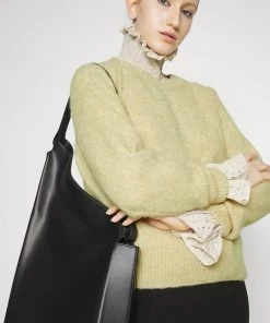 CLOSED Femme CREW LONG SLEEVE Pullover New Jade - Pulls Élégants pour Femme -Promos CLOSED Magasin 9a31089ea84b48d7b18e6948633c4680