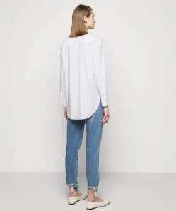 CLOSED Femme Chemisier Blanc - Chemise Élégante pour Femme -Promos CLOSED Magasin 9b6e9b2395e34035b1bbbced8db68465