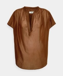 CLOSED LENA Blouse Brazil Nut Femme - Blouse Élégante pour Femme