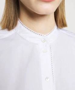 CLOSED Femme Chemisier Blanc - Chemise Élégante pour Femme -Promos CLOSED Magasin 9f3b681d67c1495eb55e403bf09ddf6f