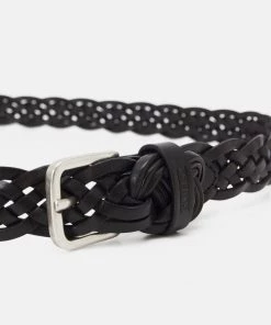 CLOSED UNISEX Ceinture Black - Ceinture détente élégante et polyvalente -Promos CLOSED Magasin a0195b666c6c47489f6d8b5e6db7484e