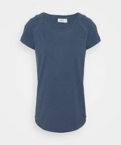 T-Shirt Basique Femme Blue Slate - CLOSED | T-shirt décontracté en coton