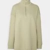 CLOSED Femme HALFZIP Sweat à Capuche Zippé New Jade - Sweats Zippés Élégants -Promos CLOSED Magasin a0aae20b22b54ac2b2a1156d3b563dc4