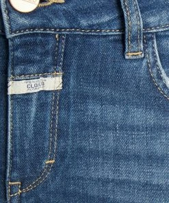 CLOSED BAKER Jean Slim Mid Blue Femme - Jean Slim Femme Taille Haute - Denim Élégant -Promos CLOSED Magasin a0cab38617524363bbcb90788b4e7ed7