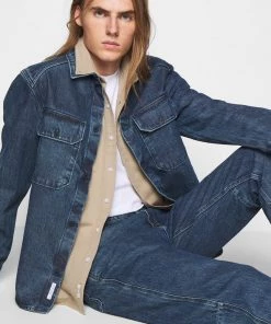 CLOSED X LENT Jean Tapered Droit Homme - Bleu Moyen -Promos CLOSED Magasin abd0abb71d0649df98738dae18312998