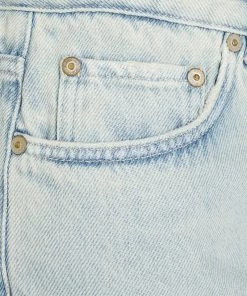 CLOSED Short En Jean Femme - Coupe Droite, Taille Mi-haute, Bleu Moyen -Promos CLOSED Magasin abdad837ddbf4bb7844ccd4c0fcdd7a4