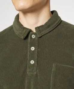 Polo Homme CLOSED à Manches Courtes - Dried Basil | Vêtements Élégants -Promos CLOSED Magasin acad8da2d2b44b81ac61911f3ffb39dd