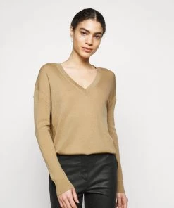 CLOSED Pullover Raffia Femme - Pull léger en raphia pour femme