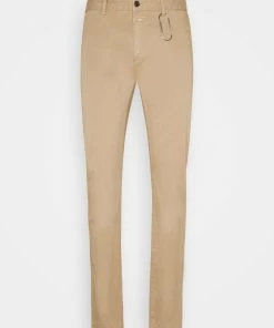 CLOSED Pantalon Classique Clifton Beige Homme - Pantalon Taille Haute en Coton -Promos CLOSED Magasin b094bd1211fd4a9995fa23ba2a408a16