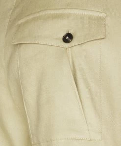 CLOSED Femme JOON Short Green Bark - Shorts en Tissu Léger - Style Décontracté -Promos CLOSED Magasin b4336954318a4dd0af63369533a36300