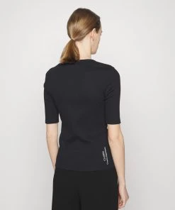 CLOSED Femme T-Shirt Basique Noir - T-Shirt Élégant et Confortable -Promos CLOSED Magasin b4b7fe5cf5574b3194e004babdc73bd1